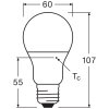 Osram E27 LED 8.5 Watt warm wit 806 Lumen