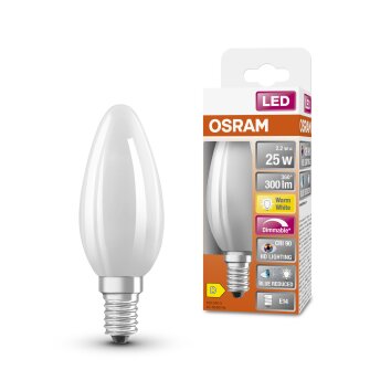 Osram E14 LED 2.2 Watt warm wit dimbaar 300 Lumen