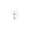 Osram E27 LED 4.8 Watt warm wit dimbaar 470 Lumen