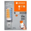 Ledvance G9 LED 3.5 Watt warm wit dimbaar 320 Lumen