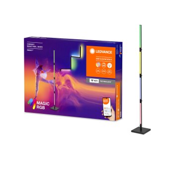 Ledvance Wifi Staande lamp LED Zwart, 1-licht, Kleurwisselaar