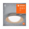 Ledvance Orbis Plafondlamp houtlook, 2-lichts