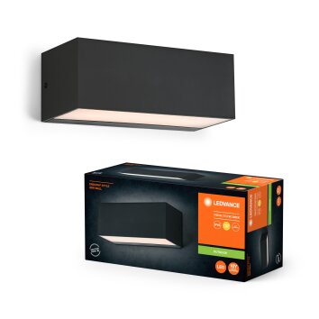 Ledvance Endura Wandlamp voor buiten LED Grijs, 1-licht