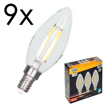 E14 LED 4 Watt warm wit 470 Lumen