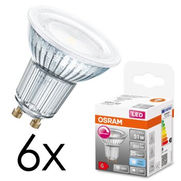 GU10 LED 7.9 Watt warm wit dimbaar 650 Lumen