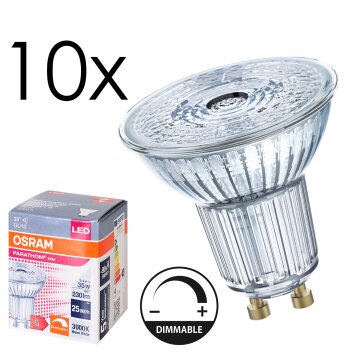 GU10 LED 3.4 Watt warm wit dimbaar 230 Lumen