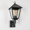 Anfei Wandlamp voor buiten Zwart, 1-licht, Bewegingsmelder