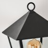 Anfei Wandlamp voor buiten Zwart, 1-licht, Bewegingsmelder