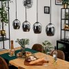 Vevino Hanglamp Chroom, 4-lichts