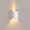 Hoods Wandlamp voor buiten, Licht omhoog & omlaag, Wandlamp LED Wit, 1-licht