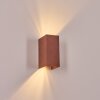 Hoods Wandlamp voor buiten, Licht omhoog & omlaag, Wandlamp LED Roest, 1-licht