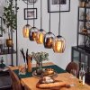 Vevino Hanglamp Amber, Chroom, 5-lichts