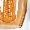 Vevino Hanglamp Amber, Chroom, 5-lichts