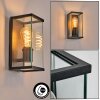 Sangbana Wandlamp voor buiten Zwart, 1-licht