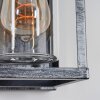 Portalis Wandlamp voor buiten Zwart, Zilver, 1-licht