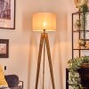 Bassagoda Staande lamp, Leeslamp Natuurlijke kleuren, Zwart, 1-licht