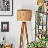 Granja Staande lamp, Leeslamp Natuurlijke kleuren, Zwart, 1-licht