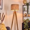 Granja Staande lamp, Leeslamp Natuurlijke kleuren, Zwart, 1-licht