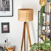 Cavaca Staande lamp, Leeslamp Natuurlijke kleuren, Zwart, 1-licht