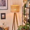 Cavaca Staande lamp, Leeslamp Natuurlijke kleuren, Zwart, 1-licht