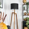 Bassagoda Staande lamp, Leeslamp Natuurlijke kleuren, 1-licht