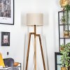 Bassagoda Staande lamp, Leeslamp Natuurlijke kleuren, 1-licht