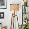 Ramila Staande lamp, Leeslamp Natuurlijke kleuren, 1-licht