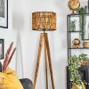 Cando Staande lamp, Leeslamp Natuurlijke kleuren, Zwart, 1-licht