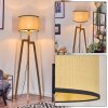 Chellas Staande lamp, Leeslamp Natuurlijke kleuren, 1-licht