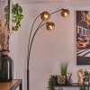 Ripoll Staande lamp Zwart, 3-lichts