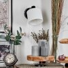 Bassagoda Wandlamp, Muurspot Zwart, 1-licht