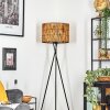 Cando Staande lamp, Leeslamp Zwart, 1-licht