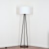 Bassagoda Staande lamp, Leeslamp Zwart, 1-licht