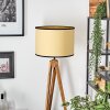 Chellas Staande lamp, Leeslamp Natuurlijke kleuren, Zwart, 1-licht