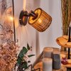 Cando Wandlamp, Muurspot Zwart, 1-licht