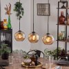 Ripoll Hanglamp Amber, 3-lichts