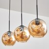 Ripoll Hanglamp Amber, 3-lichts