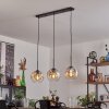 Ripoll Hanglamp Amber, Duidelijk, 3-lichts