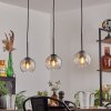 Koyoto Hanglamp Amber, Duidelijk, 3-lichts