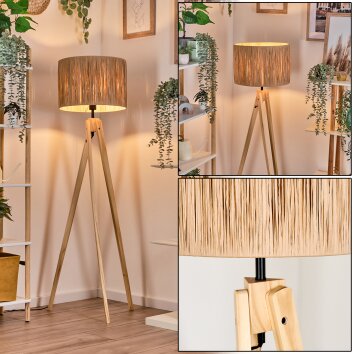 Granja Staande lamp Natuurlijke kleuren, 1-licht