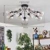 Gastor Plafondlamp 91 cm Duidelijk, 12-lichts