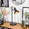 Vouzy Tafellamp, Leeslamp Zwart, 1-licht