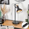 Vouzy Tafellamp, Leeslamp Zwart, 1-licht