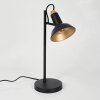 Vouzy Tafellamp, Leeslamp Zwart, 1-licht