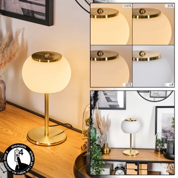 Izenave Tafellamp, Leeslamp Goud, 1-licht