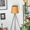 Palmeiros Staande lamp, Leeslamp Zwart, 1-licht