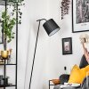 Nobar Staande lamp, Leeslamp Zwart, 1-licht