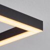 Macos Plafondlamp, Plafondspot LED Bruin, houtlook, Zwart, 1-licht