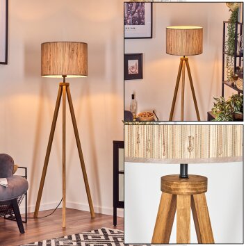 Bongal Staande lamp Natuurlijke kleuren, 1-licht