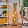 Staby Staande lamp Goud, Zwart, 3-lichts